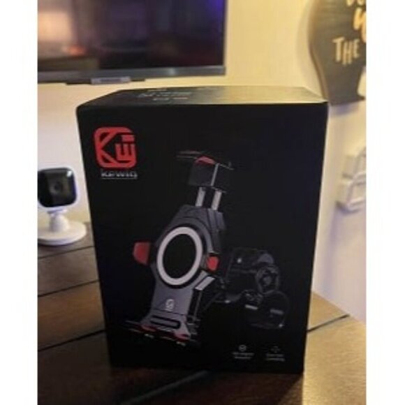 New Aluminum Alloy Motorcycle Phone Mount with Vibration Dampener & High-Speed - Picture 1 of 4